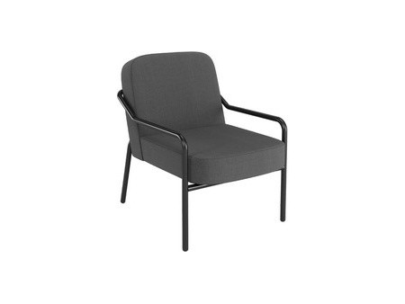 PAPERFLOW Fauteuil visiteur MEDSO RUND M, tissu, jaune