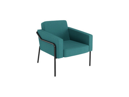 PAPERFLOW Fauteuil visiteur MEDSO KLASSIK L, tissu, vert