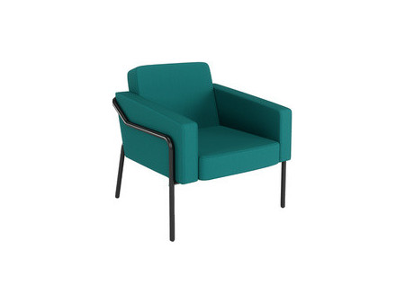 PAPERFLOW Fauteuil visiteur d'extérieur MEDSO KLASSIK L vert