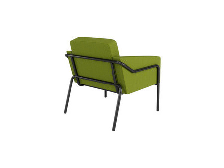 PAPERFLOW Fauteuil visiteur d'extérieur MEDSO KLASSIK L gris