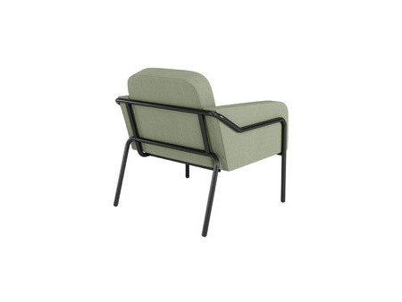 PAPERFLOW Fauteuil visiteur MEDSO RUND L, tissu, anthracite