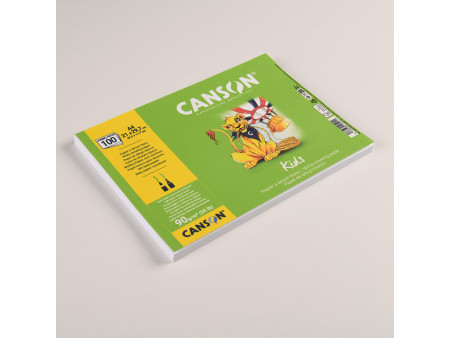 CANSON Papier à dessin Kids, A4, 90 g/m2