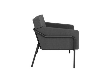 PAPERFLOW Fauteuil visiteur MEDSO T L, tissu, vert