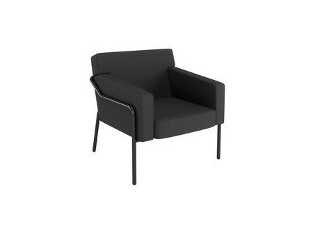 PAPERFLOW Fauteuil visiteur d'extérieur MEDSO T L, jaune