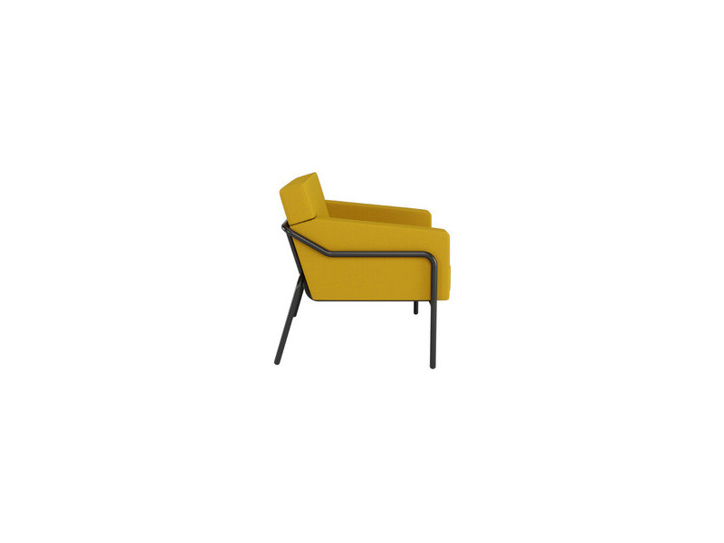 PAPERFLOW Fauteuil visiteur d'extérieur MEDSO T L, gris