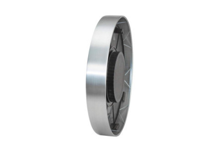ALBA Horloge murale radiopilotée 'HOREXTRARC' blanc / argent