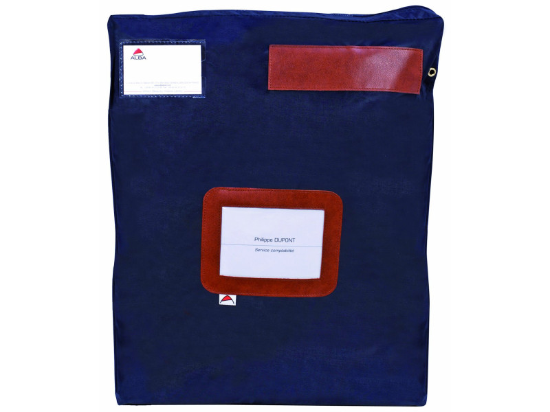 ALBA Sac navette 'POCSOUGMB' avec soufflet, polyester, bleu