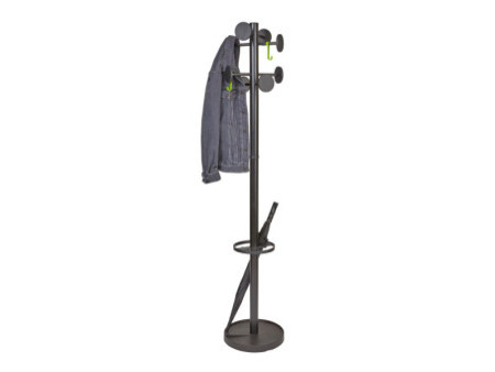 ALBA Portemanteau 'STAN3', 8 patères, noir