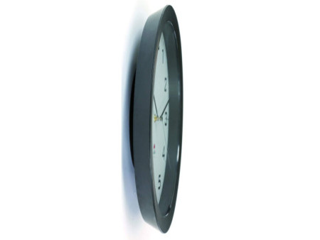 ALBA Horloge murale 'HORISSIMO', montre à quartz, noir