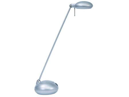 ALBA Lampe de bureau LED 'ARCHI', pince/socle, chrome