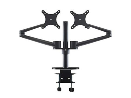 ALBA Bras pour écran TFT/LCD MHARMFD N, 2 écrans, noir