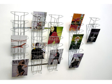 ALBA Porte-brochures mural 'DDFIL21 M', 21 compartiments