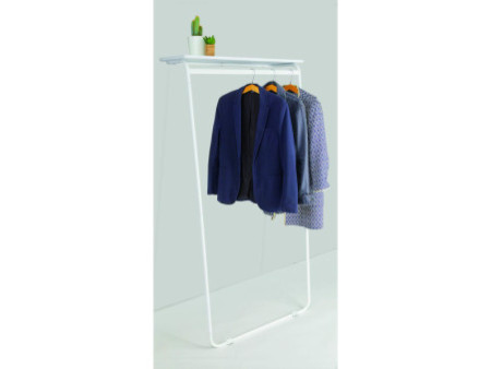 ALBA Portemanteau - vestiaire 'ART', (H)1.650 mm, blanc
