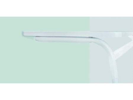 ALBA Portemanteau - vestiaire 'ART', (H)1.650 mm, blanc