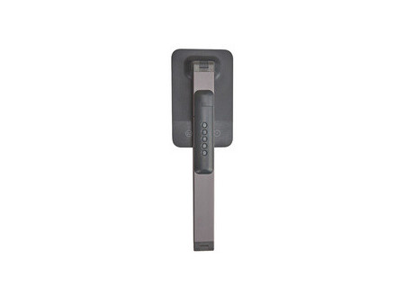 ALBA Lampe de bureau LED 'LEDVIVA', avec port USB, gris