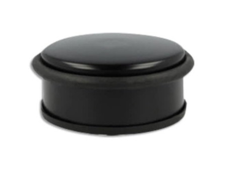 ALBA Butoir de porte, en acier, diamètre: 102 mm, noir