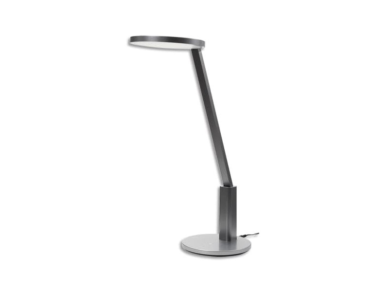 ALBA Lampe de bureau à LED 'LEDTECH', gris métallisé