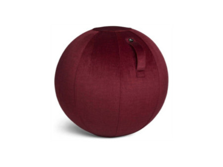ALBA Ballon d'assise ergonomique MHBALL, velours, bordeaux