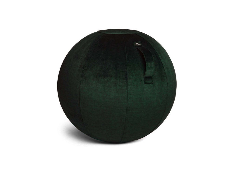 ALBA Ballon d'assise ergonomique MHBALL, velours, vert