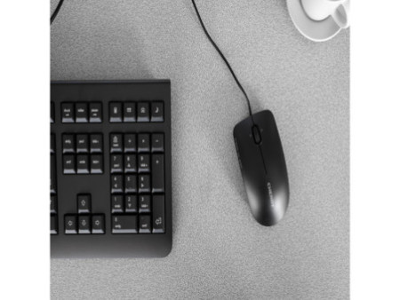 CHERRY Clavier AZERTY KC-1000 USB, avec fil, noir