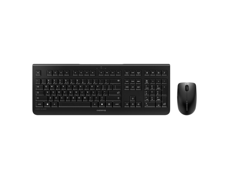 CHERRY Kit clavier AZERTY & souris DW 3000, sans fil, noir