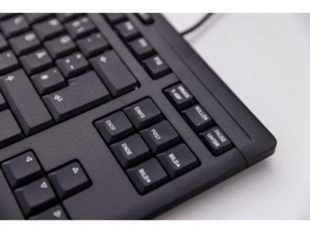 CHERRY Clavier AZERTY STREAM KEYBOARD USB, avec fil, noir