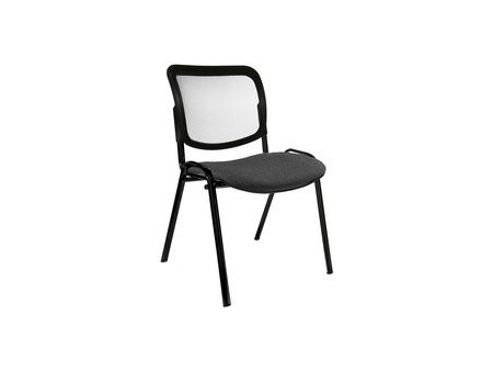Topstar Chaise de bureau 'Net Point Visit chrom', noir