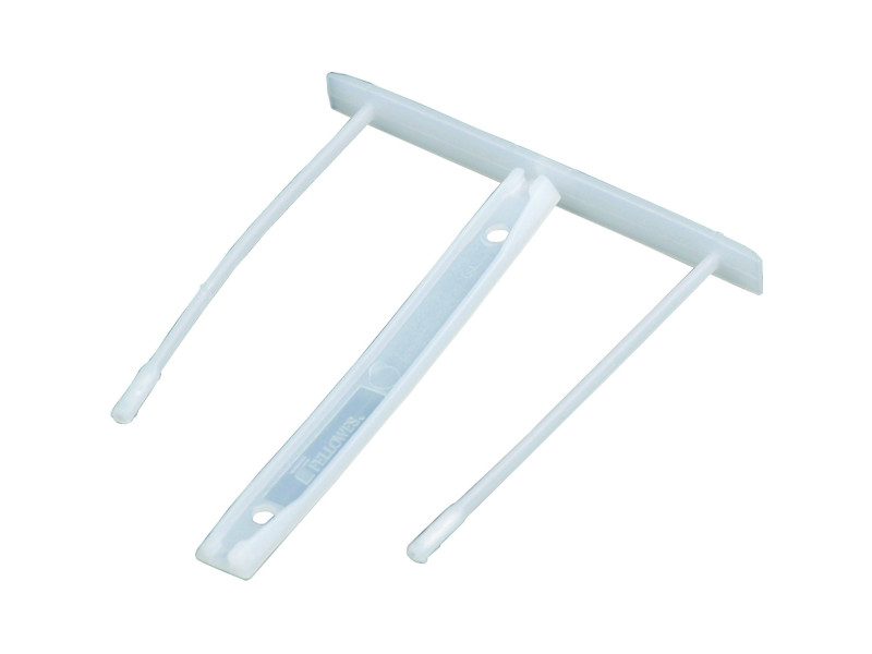 Fellowes Clip de fixation pour archives Bankers Box, Blanche