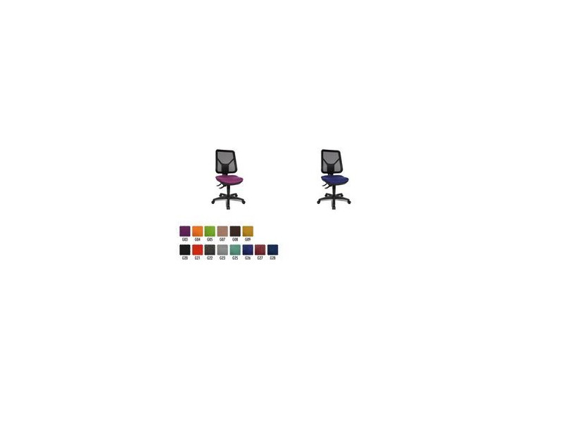 Topstar Fauteuil de bureau 'Ergo Net', rouge-ferrari
