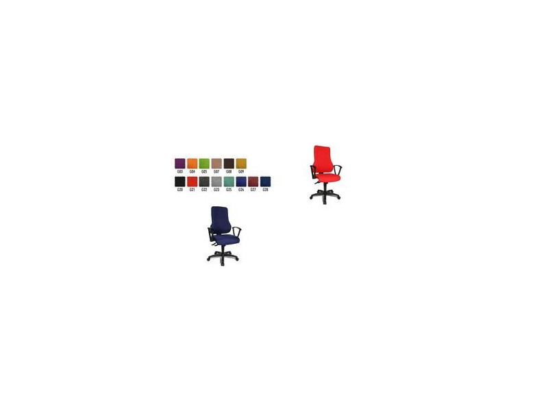 Topstar Fauteuil de bureau 'Top Point SY', rouge-ferrari