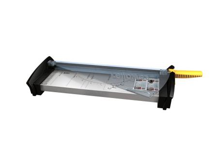 Fellowes cisaille à levier Fusion, format A3, noir/jaune