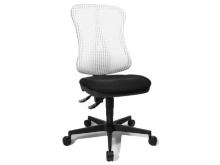Topstar Chaise tournante de bureau 'Head Point SY', noir/