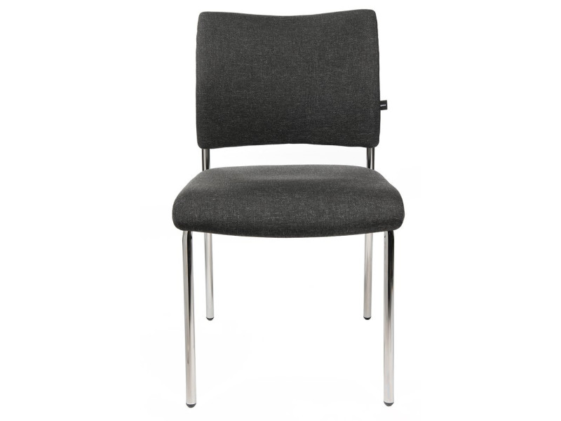 Topstar Chaise visiteur 'Visit 10 rembourré', anthracite