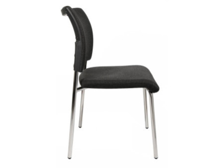 Topstar Chaise visiteur 'Visit 10 rembourré', anthracite