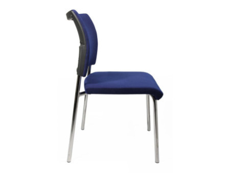 Topstar Chaise visiteur 'Visit 10 rembourré', bleu