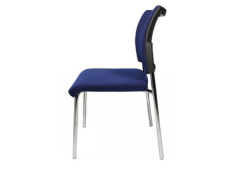 Topstar Chaise visiteur 'Visit 10 rembourré', bleu