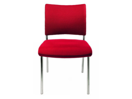 Topstar Chaise visiteur 'Visit 10 rembourré', rouge