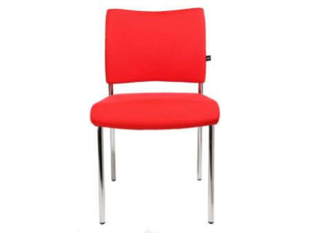 Topstar Chaise visiteur 'Visit 10 rembourré', rouge