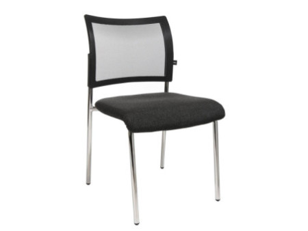 Topstar Chaise de bureau 'filet Visit 10', anthracite