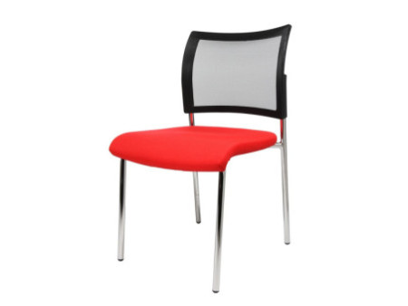 Topstar Chaise de bureau 'filet Visit 10', rouge