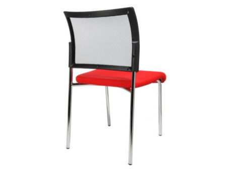 Topstar Chaise de bureau 'filet Visit 10', rouge