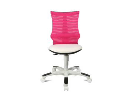 Topstar Chaise de bureau enfant 'S'neaker', blanc/rose vif
