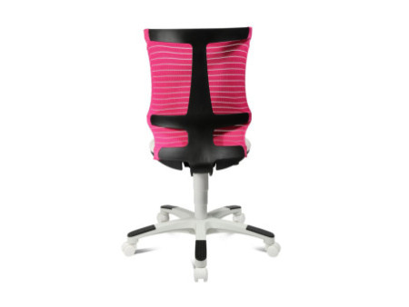 Topstar Chaise de bureau enfant 'S'neaker', blanc/rose vif