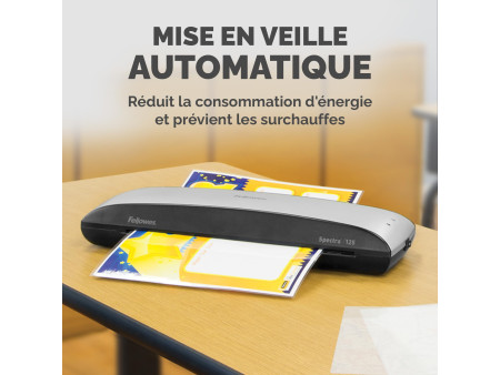 Fellowes plastifieuse Spectra, format A4, noir