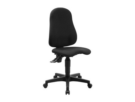 Topstar Chaise de bureau pivotante 'Ortho Point', gris clair