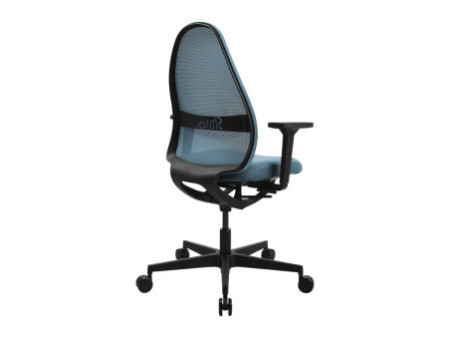 Topstar Chaise de bureau pivotante 'Soft Sitness Art', bleui
