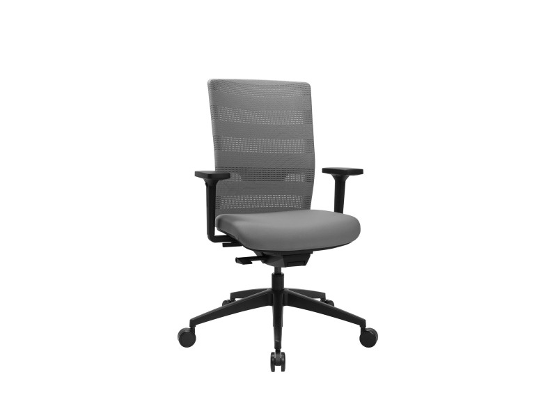 Topstar Chaise de bureau pivotante 'Sitness Airwork', gris