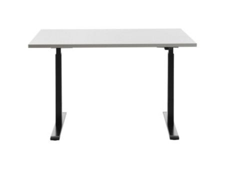 Topstar Bureau réglable en hauteur, (L)1.200 mm, noir/gris