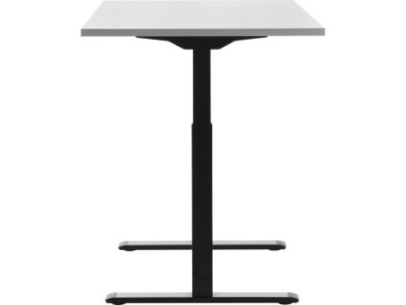 Topstar Bureau réglable en hauteur, (L)1.200 mm, noir/gris