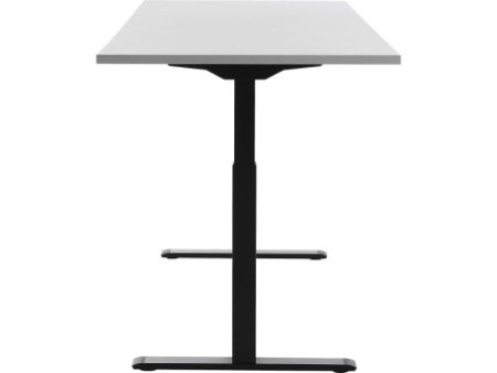 Topstar Bureau réglable en hauteur, (L)1.800 mm, noir/gris